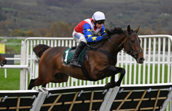 Ace Of Spades winning at Cheltenham in November of 2024.