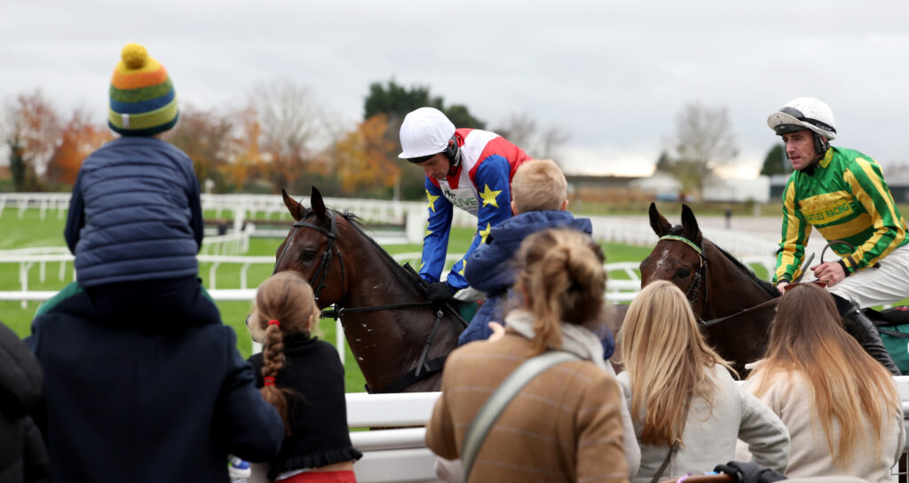 Harry Skelton and Ace Of Spades return after winning at Cheltenham in November 2024.